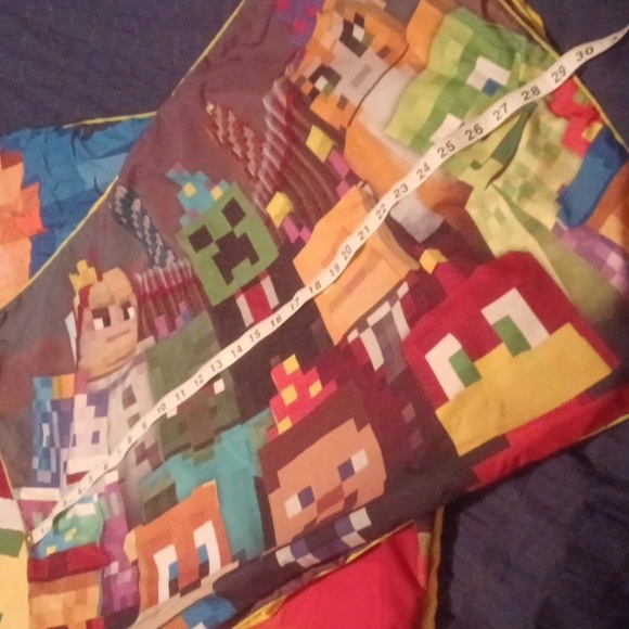 🌺 Minecraft Colorful Bedding Set - Picture 3 of 5